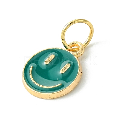 52Pcs 13 Colors Alloy Enamel Charms PALLOY-AB00179-1