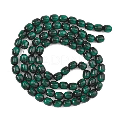 Imitation Tiger Eye Glass Beads Strands X-GLAA-H040-02C-1