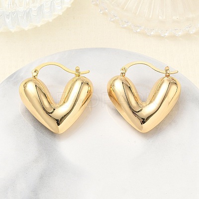 Brass Stud Earrings for Women KK-CBAD851-08G-1
