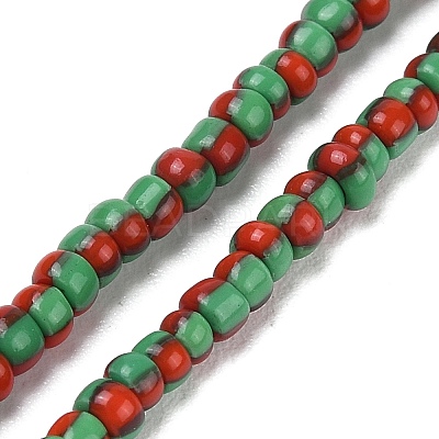Handmade Lampwork Beads Strands BLOW-K001-01A-14-01-1