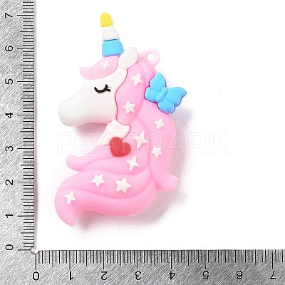 PVC Opaque Plastic Big Pendants LS-KY-D022-04B-1