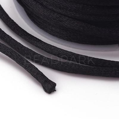 Nylon Satin Rattail Cords NWIR-L006-2mm-02-1