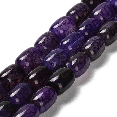Natural Dragon Veins Agate Beads Strands G-D317-A01-05-1