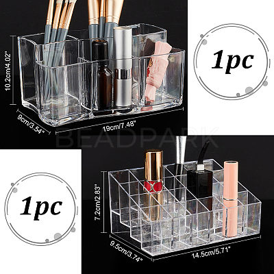 2Pcs 2 Style Beauty Tool Sets AJEW-PH0004-38-1