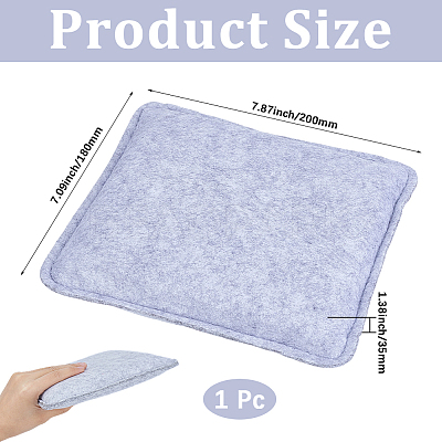 1Pc Felt Fabric Mat AJEW-CY0002-11-1
