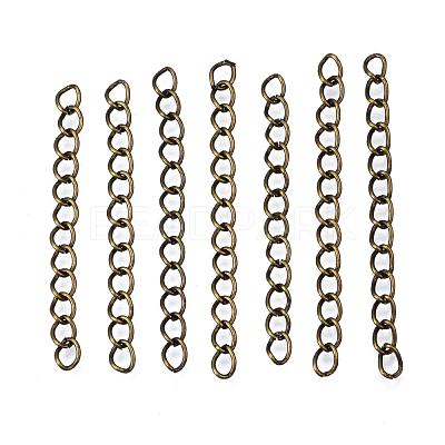 Iron Ends with Twisted Chains CH-CH017-5cm-AB-1