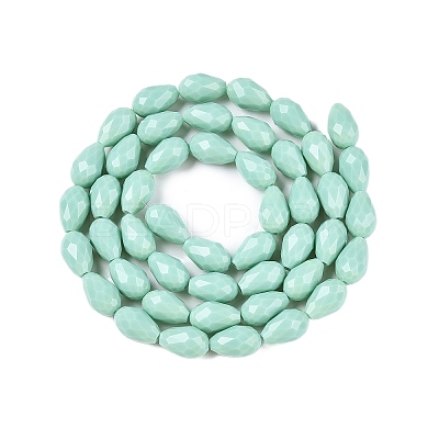 Opaque Solid Color Beads Strands EGLA-N013-P10mm-D14-1