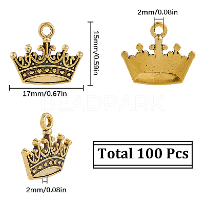 100Pcs Alloy Pendants FIND-SC0006-68-1