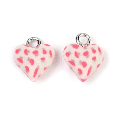 Handmade Polymer Clay Charms CLAY-G112-01G-1