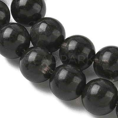Natural Ice Obsidian Beads Strands G-P590-A01-8mm-03-1