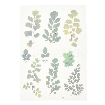 Waterproof Plastic Self Adhesive Stickers DIY-F064-13F-1