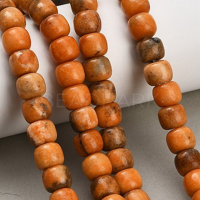Dyed Natural White Jade Beads Strands GG-CBAA20A-01B-08-1