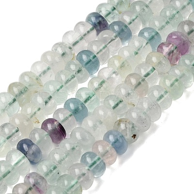 Natural Fluorite Beads Strands G-A280-A35-02-1