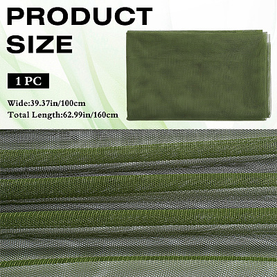 Polyester Mesh Fabric DIY-WH20009-40B-1