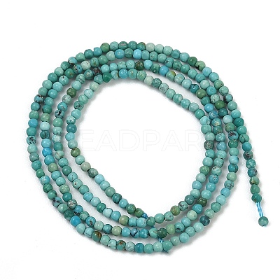 Natural HuBei Turquoise Beads Strands G-C181-A01-01-1
