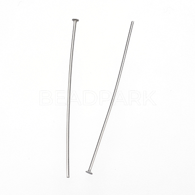 Tarnish Resistant 304 Stainless Steel Flat Head Pins STAS-E147-09P-1