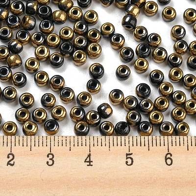 Metallic Colors Glass Seed Beads SEED-Z001-C-D11-1