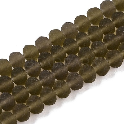 Transparent Glass Beads Strands X-EGLA-A044-T8mm-MD16-1
