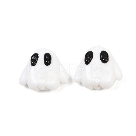 Halloween Handmade Lampwork Beads LAMP-Z016-01C-1