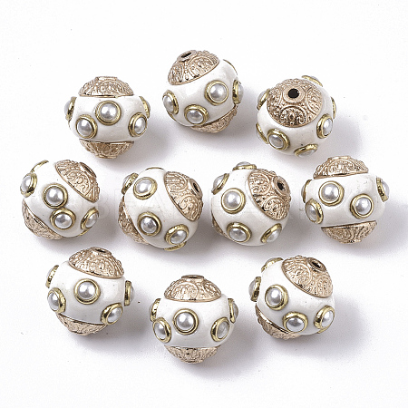 Handmade Indonesia Beads IPDL-E012-14D-1
