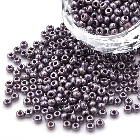 8/0 Czech Opaque Glass Seed Beads SEED-N004-003A-06-1