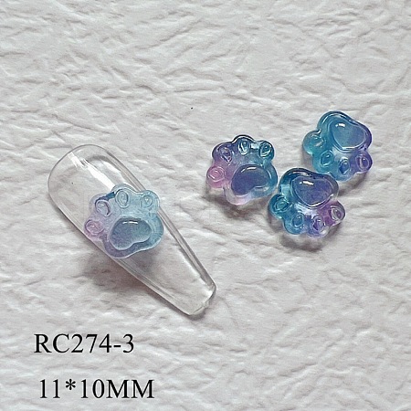 Transparent Resin Cabochons RESI-CJC0017-36A-1