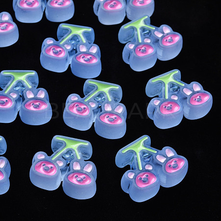 Transparent Acrylic Beads MACR-S374-04B-04-1