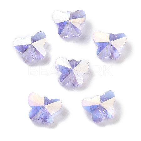 Electroplate Glass Beads EGLA-H105-02A-AB02-1