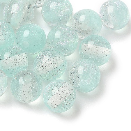 Two Tone Resin Beads LS-RESI-Q025-02A-F-1