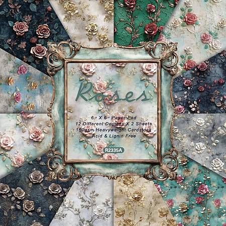 Scrapbook Paper Pads LS-DIY-H177-02J-1