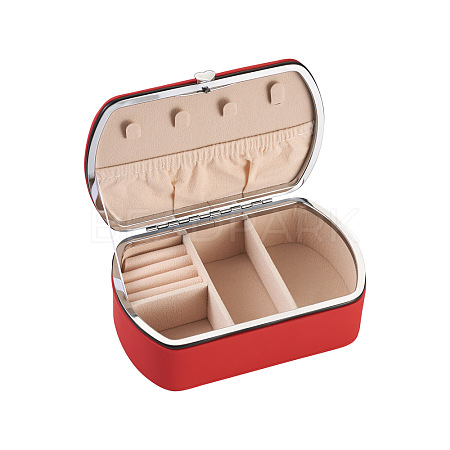 PU Leather Jewelry Storage Box LBOX-TAC0001-01E-1