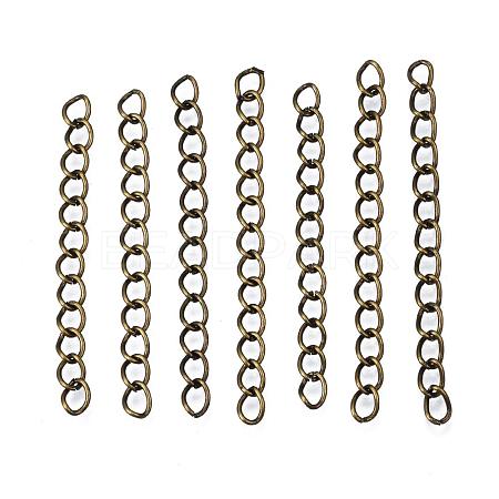 Iron Ends with Twisted Chains CH-CH017-5cm-AB-1