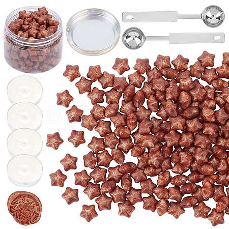 Sealing Wax Particles Kits for Retro Seal Stamp DIY-CP0003-54R-1