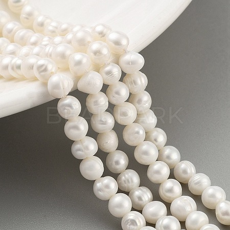 Natural Cultured Freshwater Pearl Beads Strands PEAR-C003-10A-1