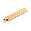 Ion Plating(IP) 304 Stainless Steel Pendants X-STAS-D142-01B-G-2