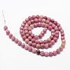 Natural Rhodonite Beads Strands G-D840-16-6mm-2