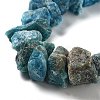 Raw Rough Natural Apatite Beads Strands G-P528-A15-01-3