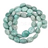 Natural Amazonite Beads Strands G-P606-A01-01-3