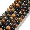 Natural Agate Beads Strands X-G-M437-B01-01A-2