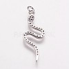 Brass Cubic Zirconia Pendants KK-P134-27P-2