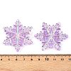 AB Color Transparent Acrylic Chandelier Component Links X1-TACR-T028-25D-3