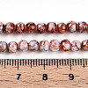 Baking Paint Glass Beads Strands DGLA-N003-4mm-A03-4