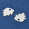Brass Charms KK-F907-01B-S-3