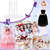 Plastic Doll Stands ODIS-WH0038-98A-6
