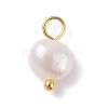 Natural Cultured Freshwater Pearl Charms X-PALLOY-JF01098-03-2