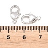 Brass Lobster Claw Clasps KK-H287-08H-P-3