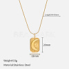 304 Stainless Steel Pendant Necklaces for Women FS-WG3C5F5-03-1