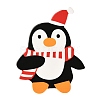 Christmas Theme Penguin Shape Paper Candy Lollipops Cards CDIS-I003-02-3