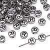50Pcs Silver Plating Acrylic Beads PW-WG2E8AD-09-1