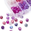 10 Style Spray Painted & Drawbench Transparent & Baking Paint Glass Beads GLAA-YW0001-26A-4